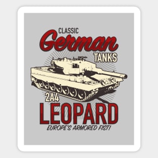 Leopard Tank Magnet